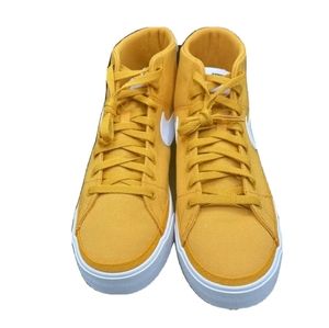 Nike Court Legacy Canvas Mid Light Curry / Team Orange DD0162-700 Men's Size 10